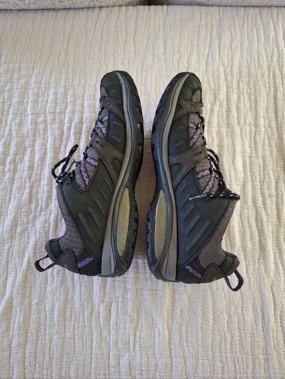 Merrell Women's Gray and Purple Trail Hikers - Picture 5 of 9